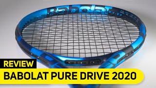 Babolat Pure Drive 2020 Review  Racket Test  TennisPoint [upl. by Aneerbas]