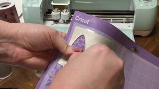 How To Cut Faux Leather With Cricut Air 2  Faux Leather Earrings [upl. by Livingstone239]