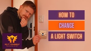 How To Change and Wire a 1 Way Light Switch  One Way Lighting Guide [upl. by Drofnas]