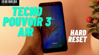 Tecno Pouvoir 3 Air HARD RESET [upl. by Neeneg]