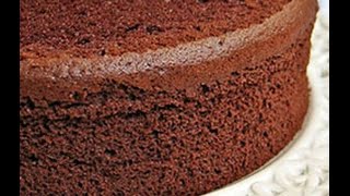 Recette de Genoise au ChocolatChocolate Genoise Recipeطريقة تحضير جينواز الشكولاطة [upl. by Jedd]