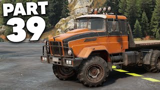 SNOWRUNNER Gameplay Walkthrough Part 39  HOW DID THAT HAPPEN [upl. by Miru953]