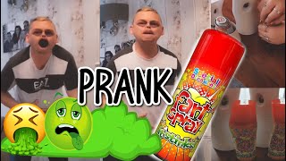 When you replace air freshener with FART SPRAY PRANK [upl. by Kovar907]