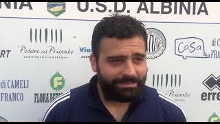 Gs Tv  Sannino intervistato dopo Atletico MaremmaMassa Valpiana 2 a 1 [upl. by Ojoj]