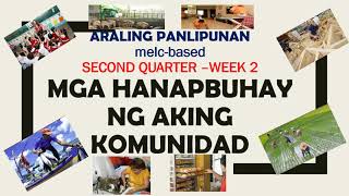 MGA HANAPBUHAY SA KOMUNIDAD [upl. by Janis182]