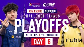 🔴 FIL AP MLBB  Snapdragon Mobile Challenge Playoffs  Season 6  Day 6 [upl. by Kenway]