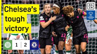 HIGHLIGHTS  Celtic FC vs Chelsea FC  UEFA Womens Champions League 2425 [upl. by Airdnahc55]