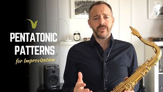 How to Practice Pentatonic Patterns for Improvisation [upl. by Annaiuq97]