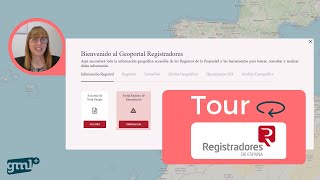 DESCUBRIENDO🔎 la página del GEOPORTAL REGISTRADORES 🔴Visor del Registro de la Propiedad 😯 [upl. by Martyn]