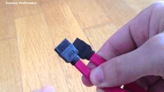 SATA Cable Installation HD [upl. by Prud222]