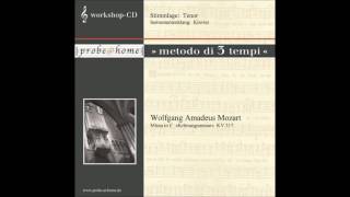 CredoKrönungsmesse KV 317  WA Mozart  Tenor T1 [upl. by Sorips467]