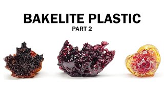 Making bakelite plastic Part 2 [upl. by Gonzales]