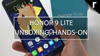 Honor 9 Lite Unboxing Setup amp Handson Review [upl. by Enilraep766]