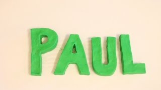 Pauls Sauls conversion Claymation [upl. by Chen586]