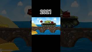 Evolution of Kv1 homeanimations tank мультикипротанки танки cartoonabouttanks smktank10 [upl. by Herson]