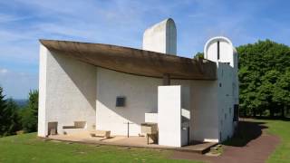 Le Corbusier Ronchamp La chapelle NotreDame du Haut construite à Ronchamp par Le Corbusier [upl. by Isabel]