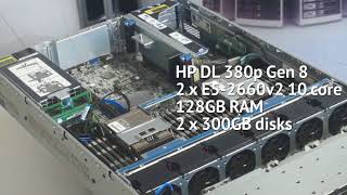 HP Proliant DL380p G8 Generation 8 [upl. by Idoj]