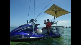 HOW TO setup rig YAMAHA VX WaveRunner for fishing [upl. by Mikihisa315]