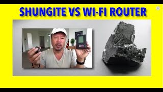 Shungite vs 5G Wifi Router [upl. by Vidovic484]