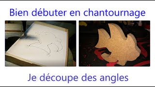 TUTO DEBUTANT CHANTOURNAGE Apprendre à faire une découpe dangle très nette [upl. by Lynne]