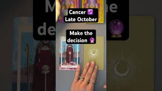 Cancer ♋️  Late October Tarot Reading cancertarot watersignstarotreading [upl. by Hosfmann]