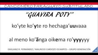 GUAVIRA POTY GRUPO GENERACION [upl. by Hastie]