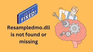 How to fix Resampledmodll is not found or missing in Windows 1110  GearUpWindows Tutorial [upl. by Dollie427]