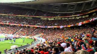 Vuvuzela blasts at Portugal Spain WC 2010 CPT [upl. by Lairret]