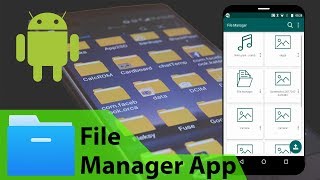 Android File Manager App Project [upl. by Lareine]