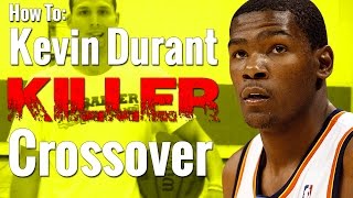 How To Kevin Durant Double Crossover Basketball Tutorial [upl. by Nishi]