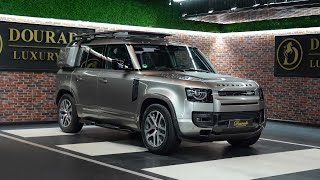 Land Rover Defender P400 2023 in Dubai at Dourado Luxury Cars [upl. by Jessa]