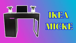 HAVING TROUBLE How to Assemble IKEA MICKE Desk [upl. by Kiah]