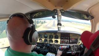 Piper Arrow PA28 landing instruction  3 [upl. by Assilanna]