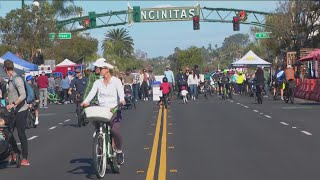 ‘Cyclovia Encinitas’ and new 2023 laws for CA bicyclists [upl. by Yrahca41]