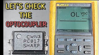 How to test optocoupler with multimeter  how to check optocoupler with Digital multimeter [upl. by Swann726]