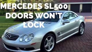 How to remove or replace your Mercedes Door Handle [upl. by Adnopoz421]