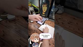 Draw With Augmented Reality davincieyeapp art drawing [upl. by Ark]