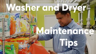 Washing Machine and Dryer Maintenance Tips  Consumer Reports [upl. by Dunson]