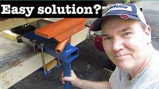 I try a trailer mounted boat jack  Brownells Trailermounted Boat Lift kit [upl. by Plerre]