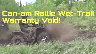 WetTrail Canam Hammer Down Worry Driveline Later Cyclops Gear Cam [upl. by Kluge]