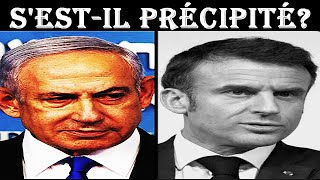 NETANYAHOU VOULAIT RÉFUTER MACRON PUIS COMMET UNE ERREUR [upl. by Apgar871]