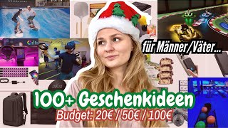 100 GESCHENKIDEEN FÜR MÄNNER unter 20€ 50€ 100€  Weihnachten 2024 [upl. by Sandberg]