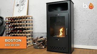 Freestanding Bioethanol Stove  Boston [upl. by Paynter]