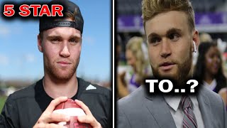 WHAT REALLY HAPPENED TO TATE MARTELL FROM 1 HIGH SCHOOL QB TO [upl. by Ignatia]