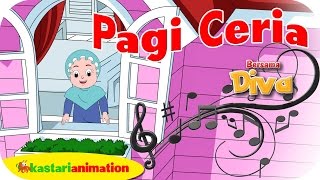 PAGI CERIA  Lagu Anak Indonesia  HD  Kastari Animation Official [upl. by Nauqel944]