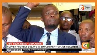 KUPPET protest delays in the employment of JSS teachers [upl. by Valli]