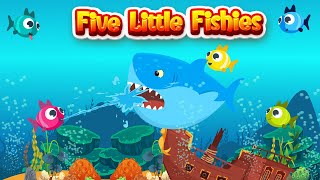 Five Little Fishies  SING SONG KIDS funny educational childrens songs nursery rhymes lullabies [upl. by Zoellick]