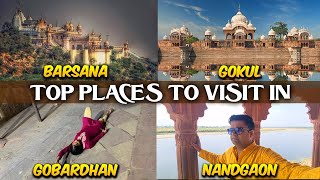 Top places to visit in Barsana Gokul Gobardhan amp Nandgaon  Attraction near Vrindavan and Mathura [upl. by Annahoj342]