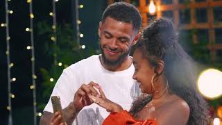 Andre Gray’s marriage proposal to LeighAnne Pinnock Video for their 5th anniversary [upl. by Ardnahs]