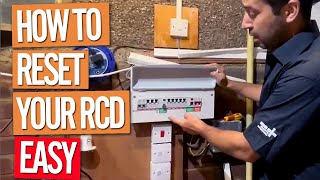 RCD Keeps Tripping How to Reset RCD Circuit Breaker amp Restore Power [upl. by Orenid104]